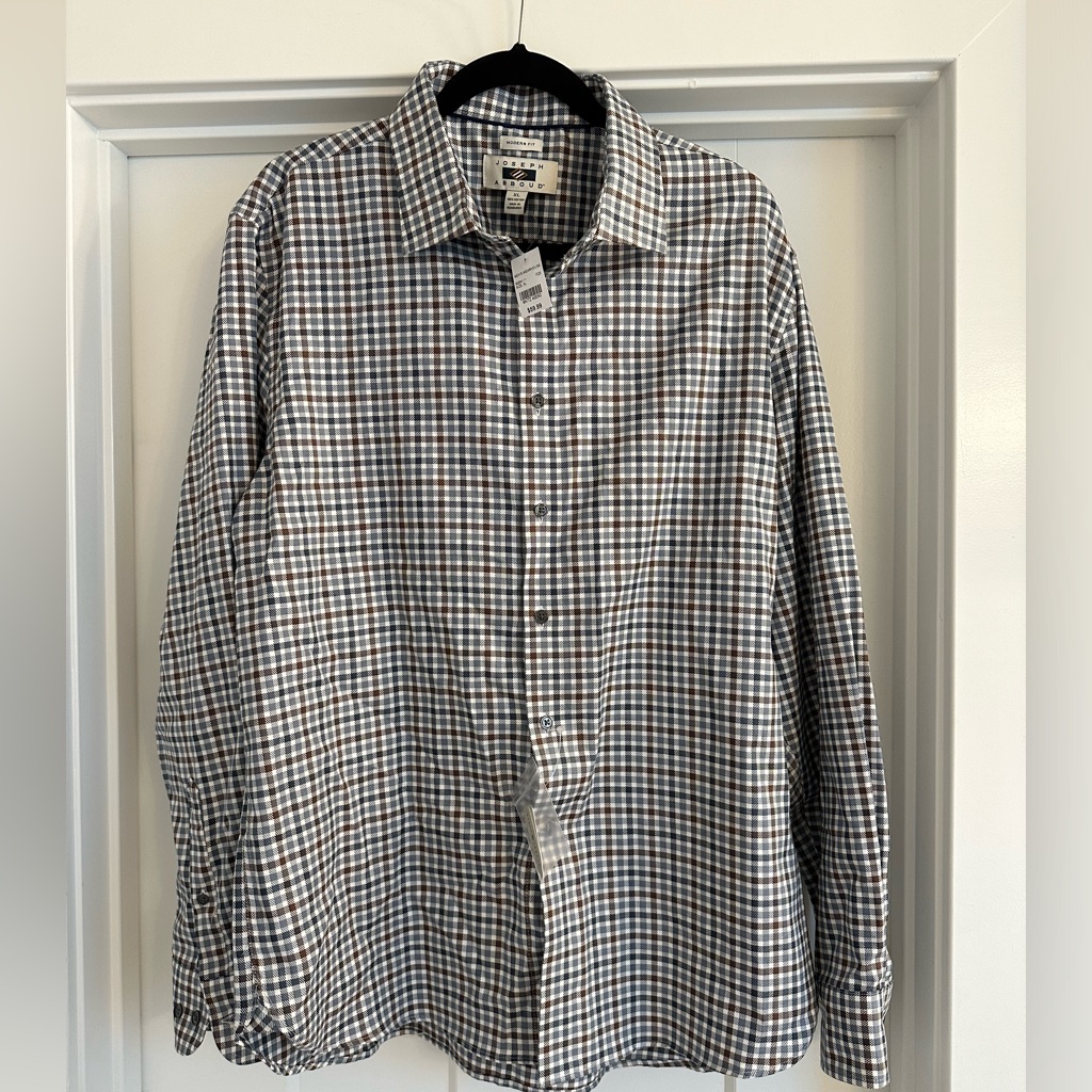 Nwt Mens Wearhouse Xl Button Down Shirt